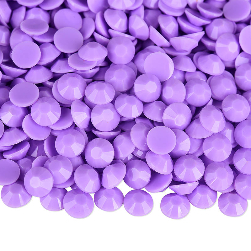 Light Amethyst Solid Resin Rhinestone