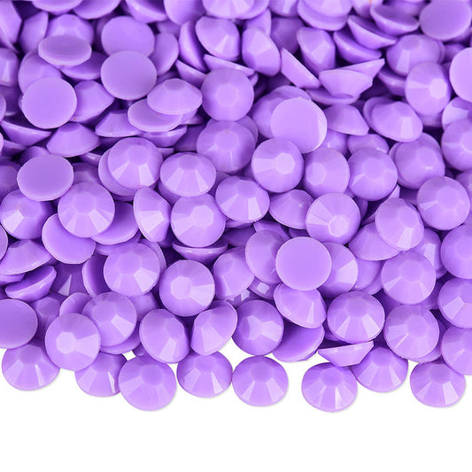 Light Amethyst Solid Resin Rhinestone