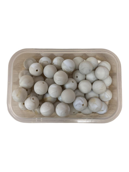 Silicone Beads 15mm Bone Coffee Creamer