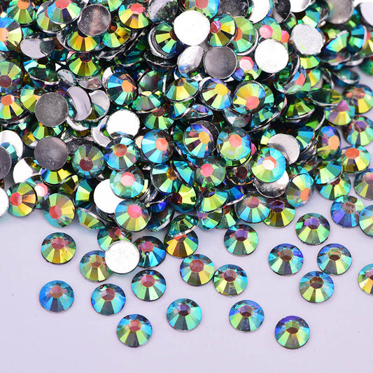 Black Diamond AB Resin Rhinestones