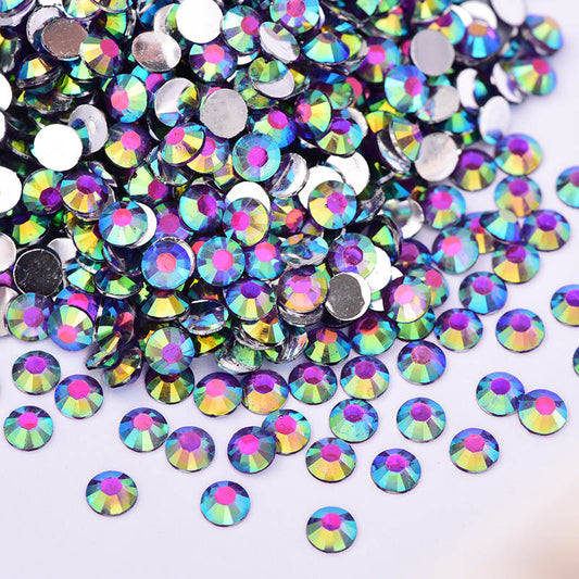 Dark Amethyst AB Resin Rhinestones