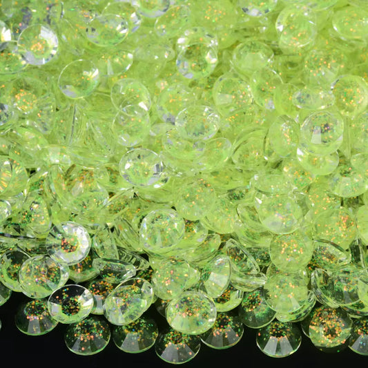 Starry Citrine Resin Rhinestones