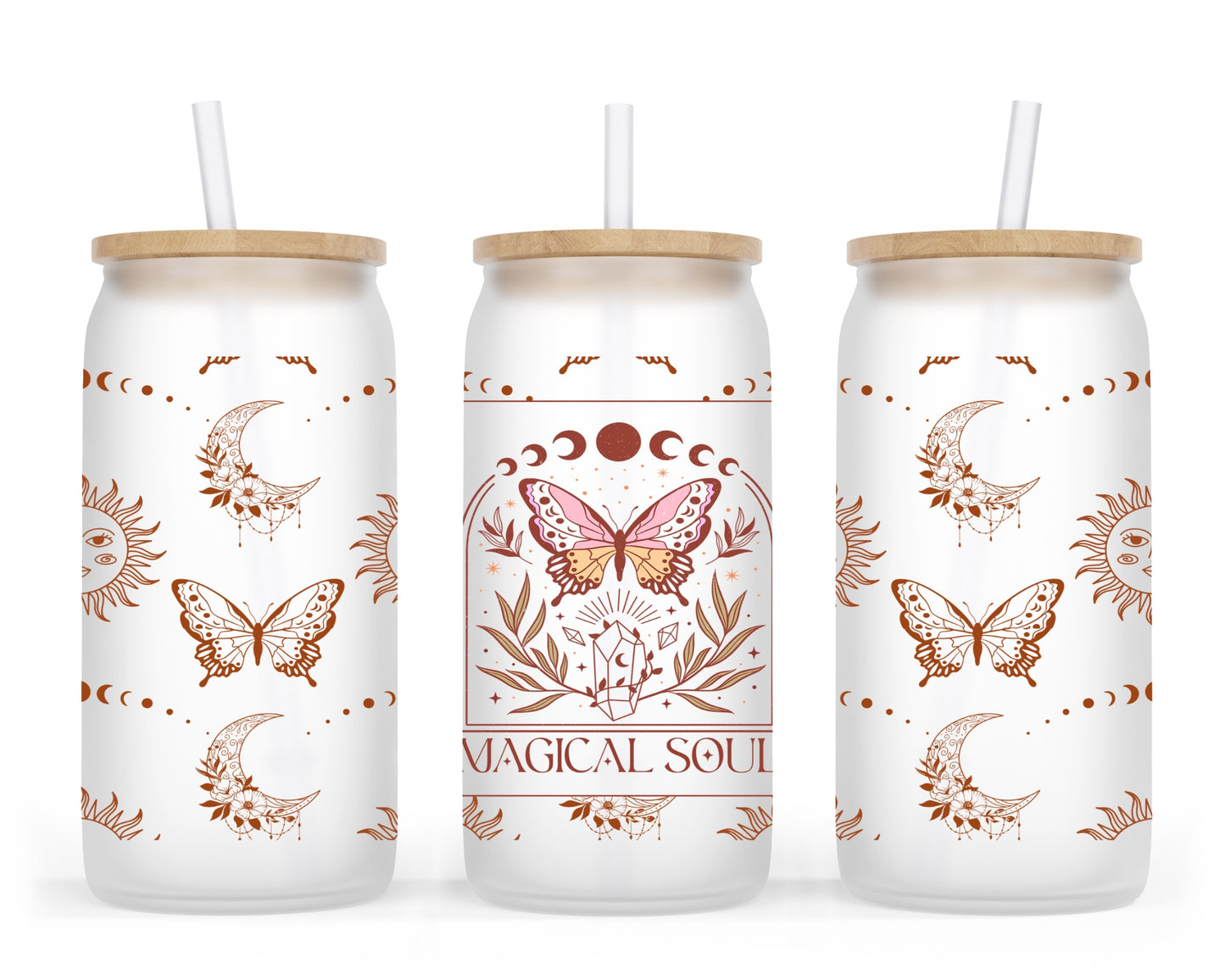 Boho 16oz UVDTF Tumbler Wrap