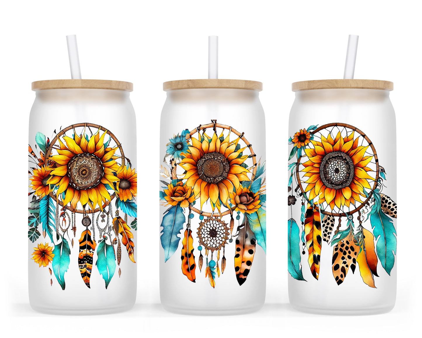 Boho 16oz UVDTF Tumbler Wrap