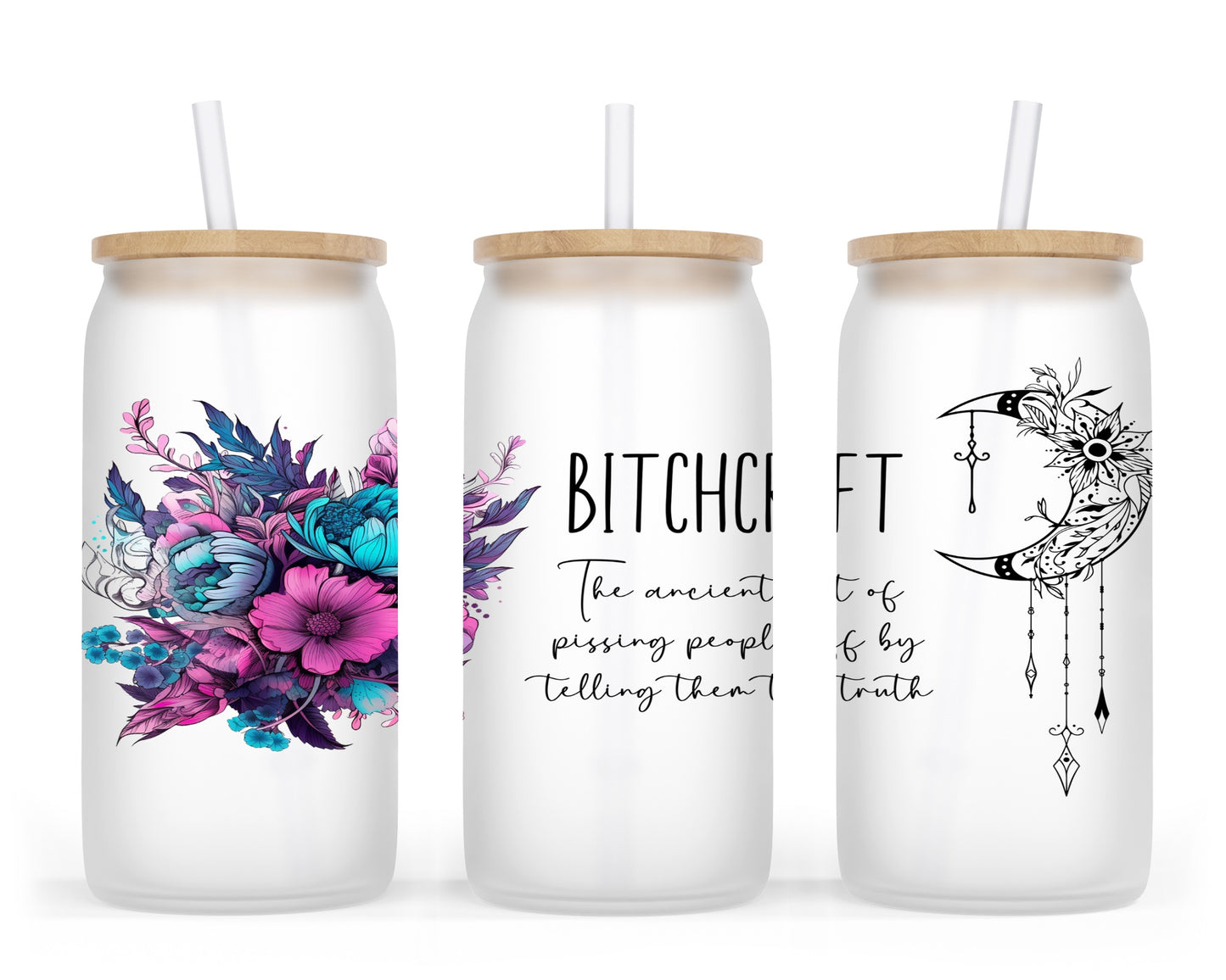 Bitchcraft 16oz UVDTF Tumbler Wrap