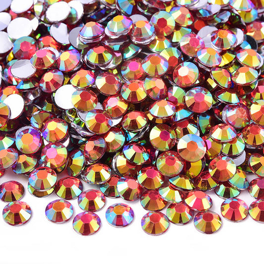 Siam AB Resin Rhinestones