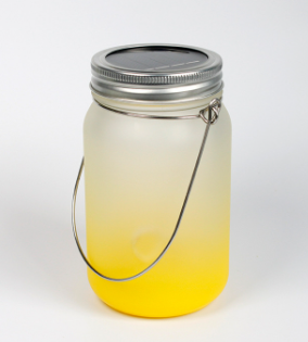 Mason Jar Solar Lantern Sublimation Blanks