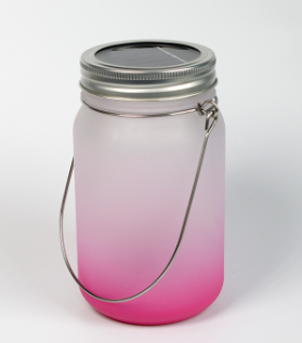Mason Jar Solar Lantern Sublimation Blanks