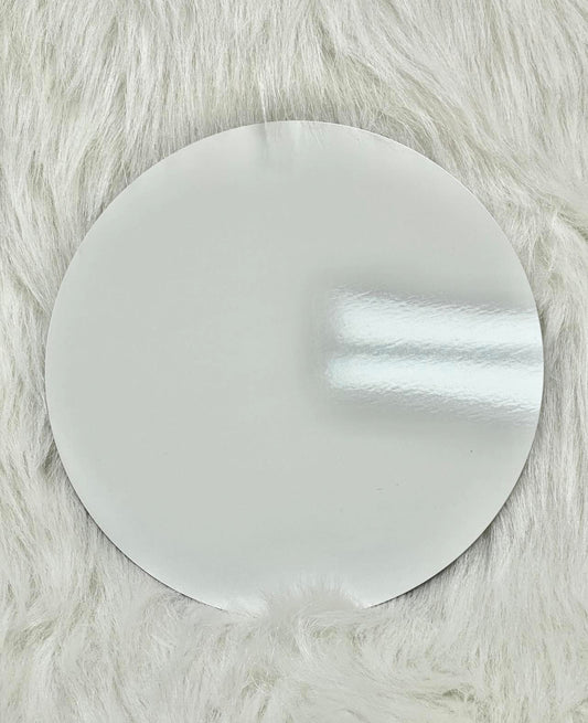 8" Aluminum Circle Wreath Sign