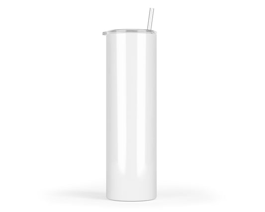 30oz White Sublimation Tumbler Blank
