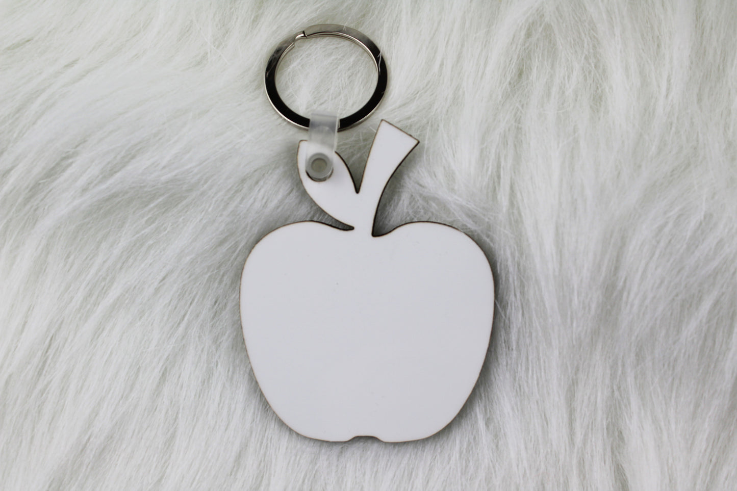 Apple MDF Key Chain