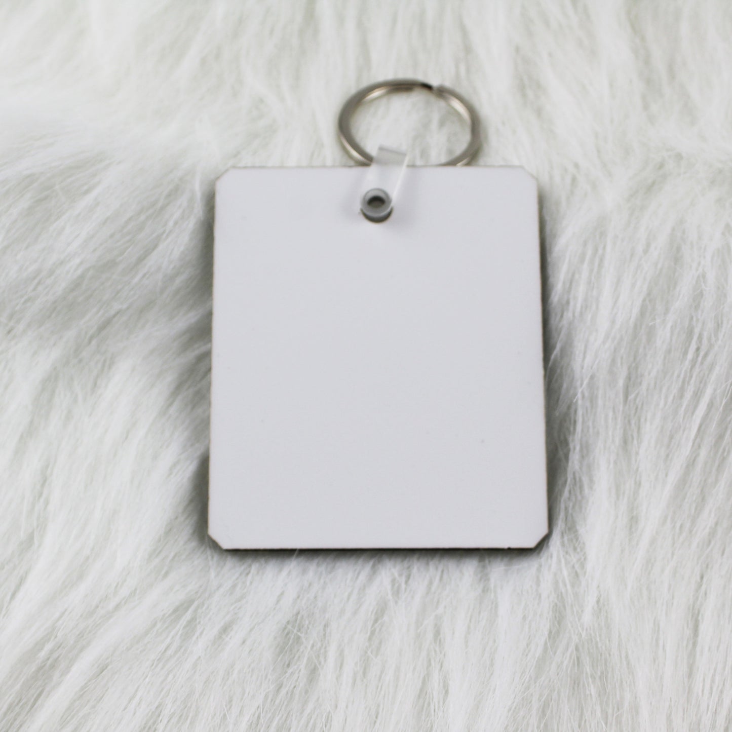 MDF Rectangle Key Chain