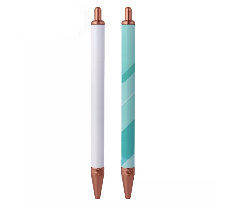 10 Rose Gold Sublimation Pen