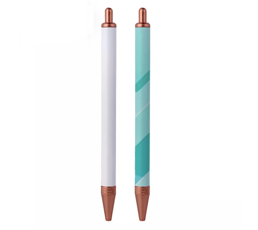 10 Rose Gold Sublimation Pen