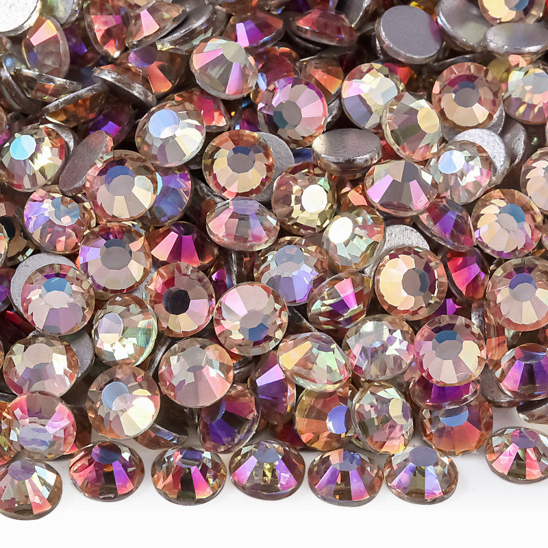 Sakura Pink Glass Rhinestones