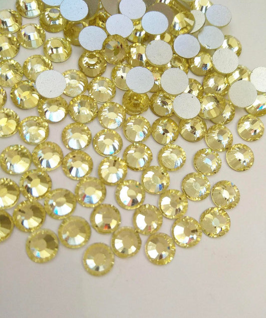 Jonquil Glass Rhinestones