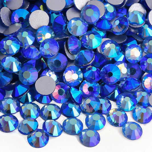 Lt Sapphire AB Glass Rhinestones
