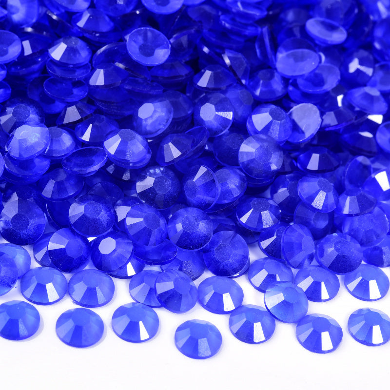 Sapphire Glow in the Dark Resin Rhinestones