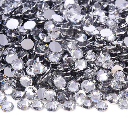 Crystal Silver Back Resin Rhinestones