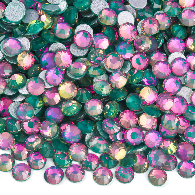 Emerald Crystal Glass Rhinestones