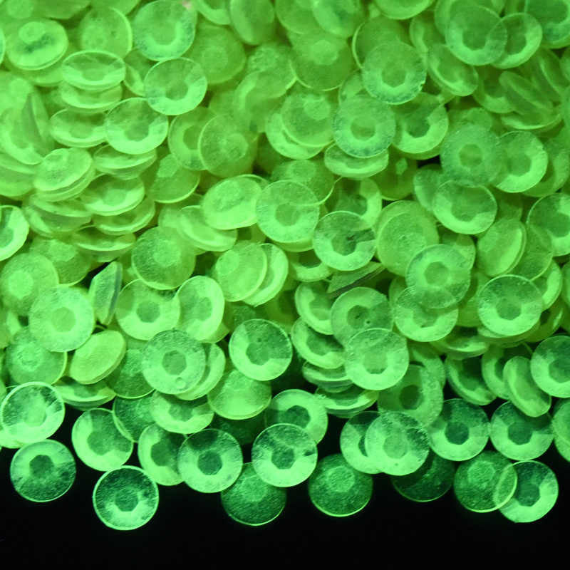 Rose Glow in the Dark Resin Rhinestones