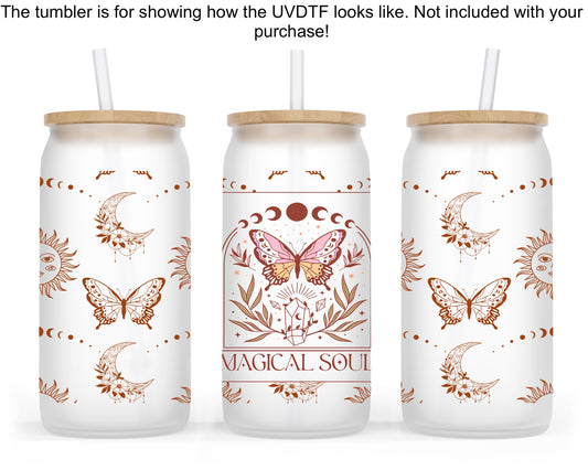 Boho 16oz UVDTF Tumbler Wrap