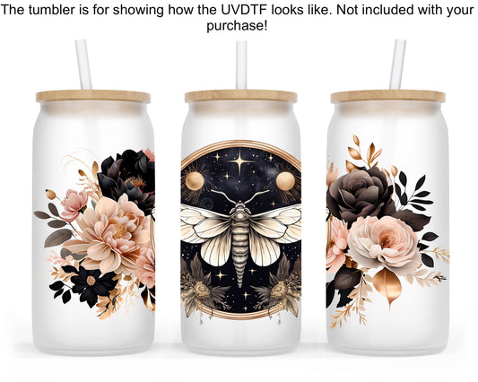 Butterfly 16oz UVDTF Tumbler Wrap