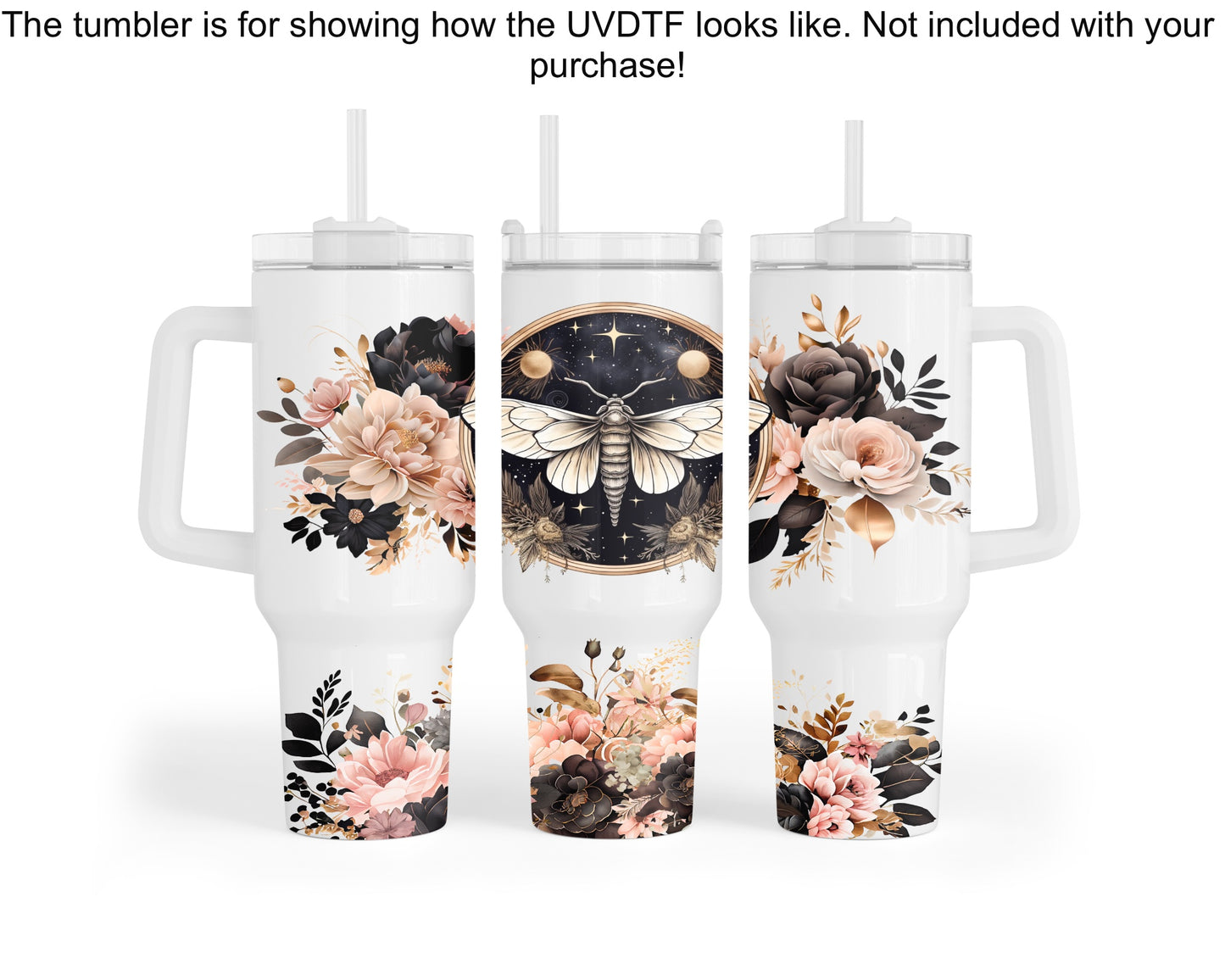 Butterfly 40oz UVDTF