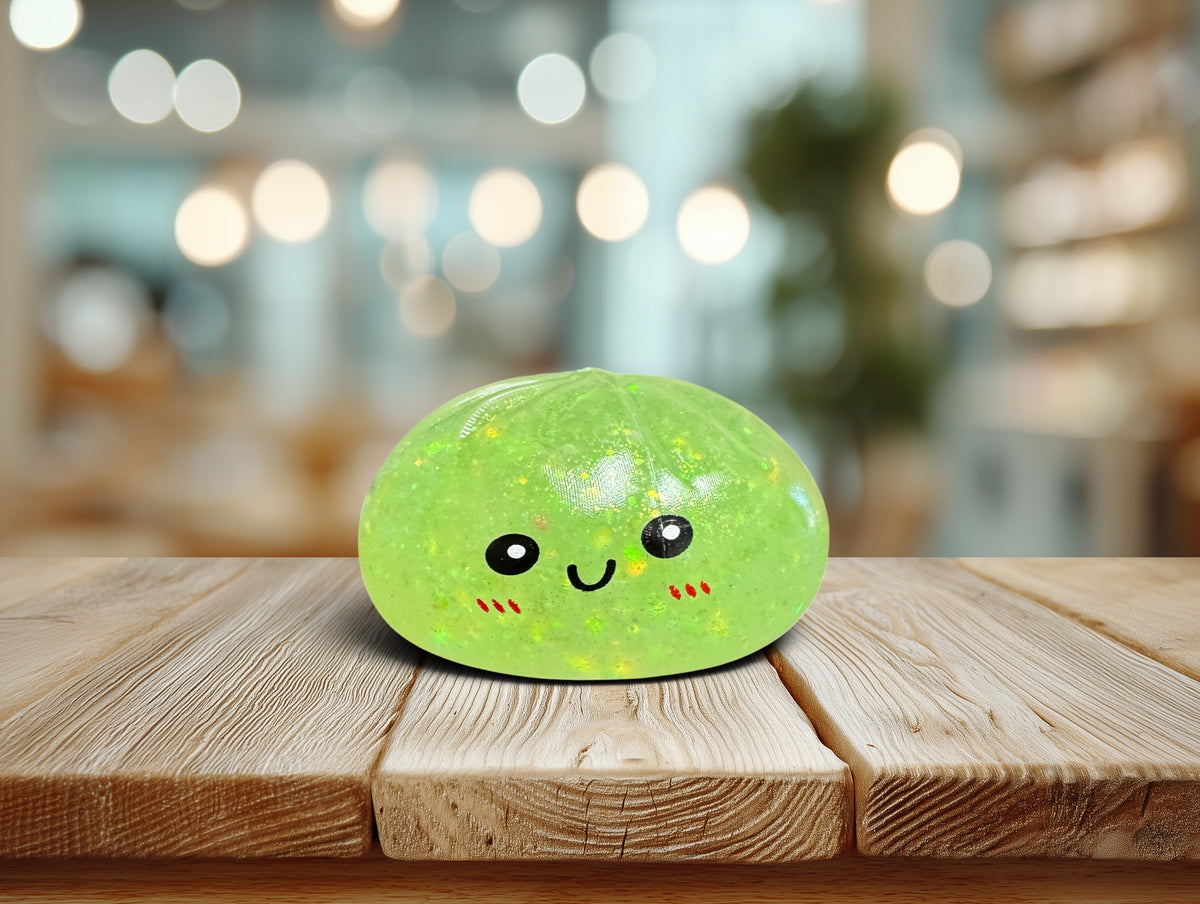 Glow in the Dark Glitter Dumplings