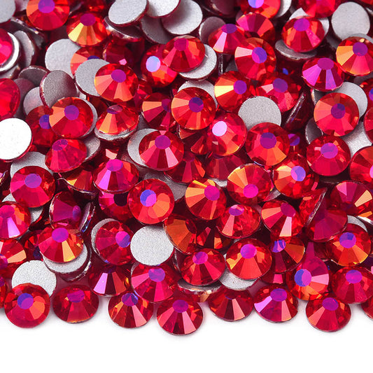 Magenta Light Glass Rhinestones