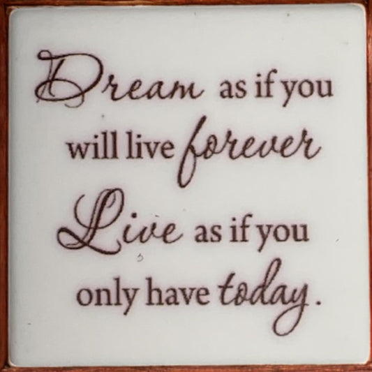 Inspirational Silicone Focal Bead