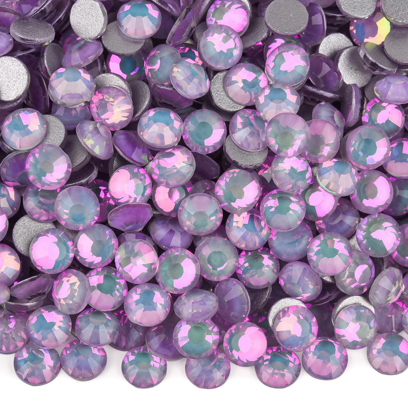 Pinkish Opal Glass Rhinestones