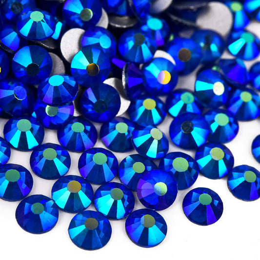 Sapphire AB Glass Rhinestones
