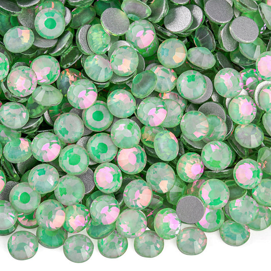 Seafoam Green Opal Glass Rhinestones