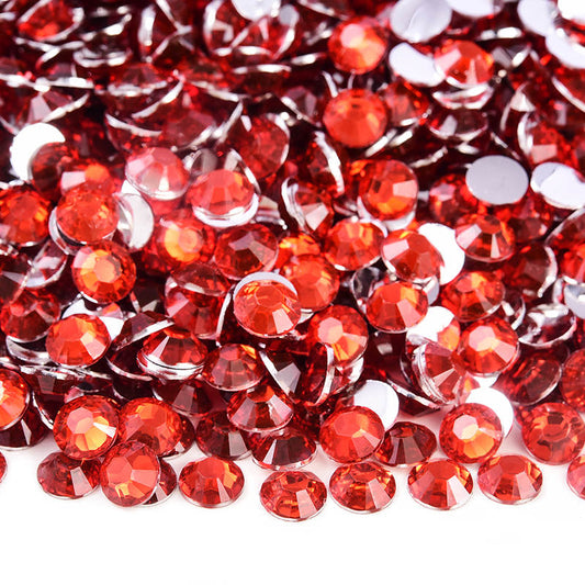 Sun Silver Back Resin Rhinestones