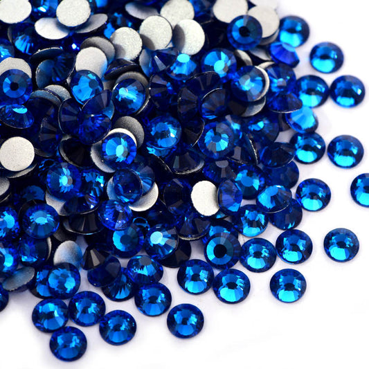 Sapphire Glass Rhinestones