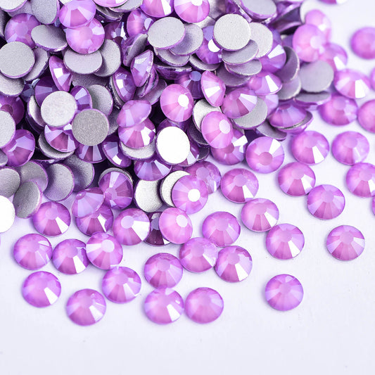 Mocha Purple Rhinestones