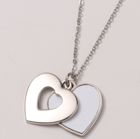 Silver Heart Pendant Necklace