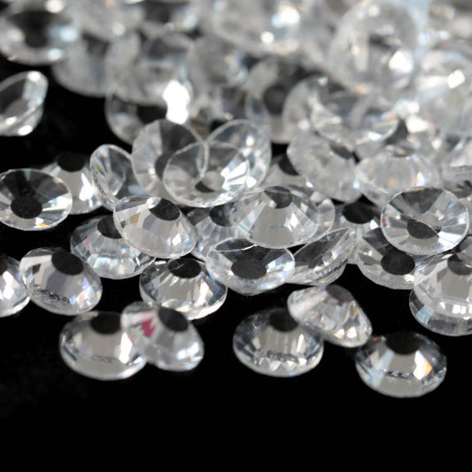 Clear Transparent Glass Rhinestones