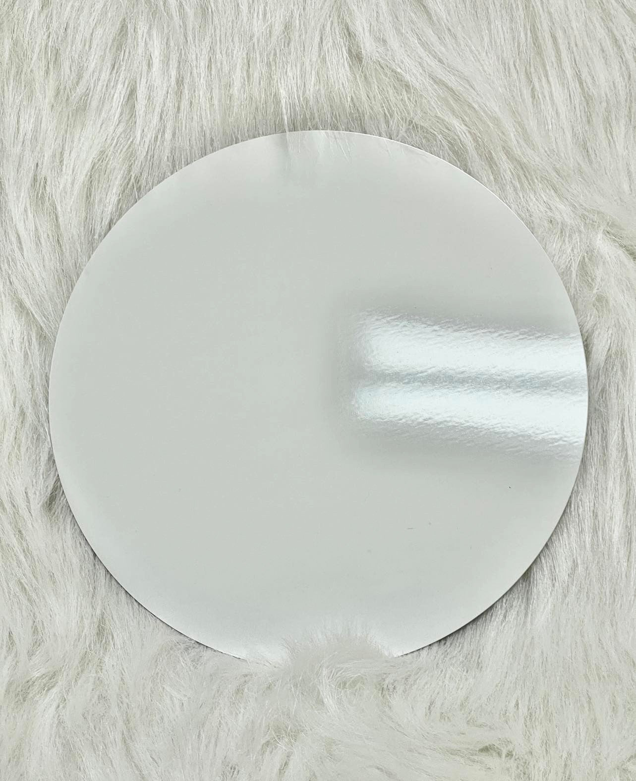 8" Aluminum Circle Wreath Sign
