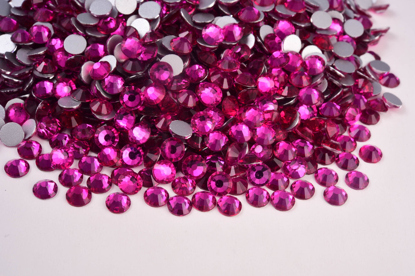 Rose Glass Rhinestones